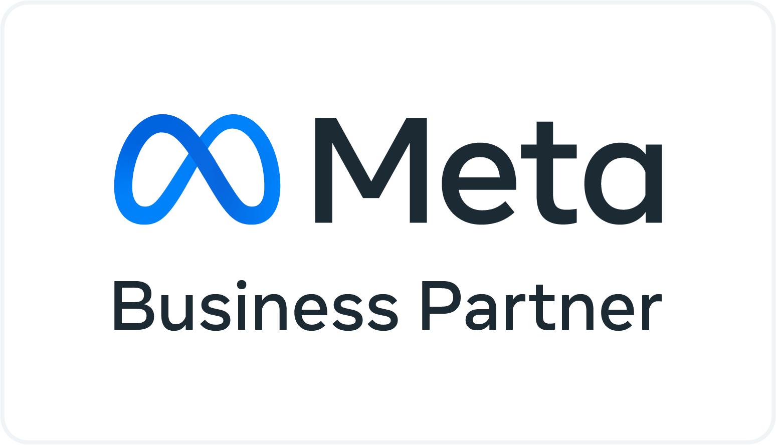 Selo Meta Business Partner
