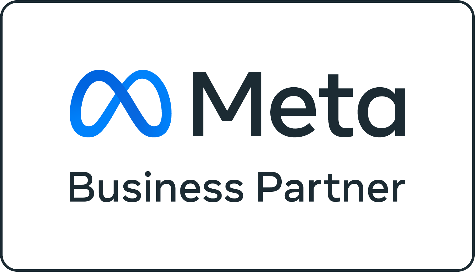Selo Meta Business Partner